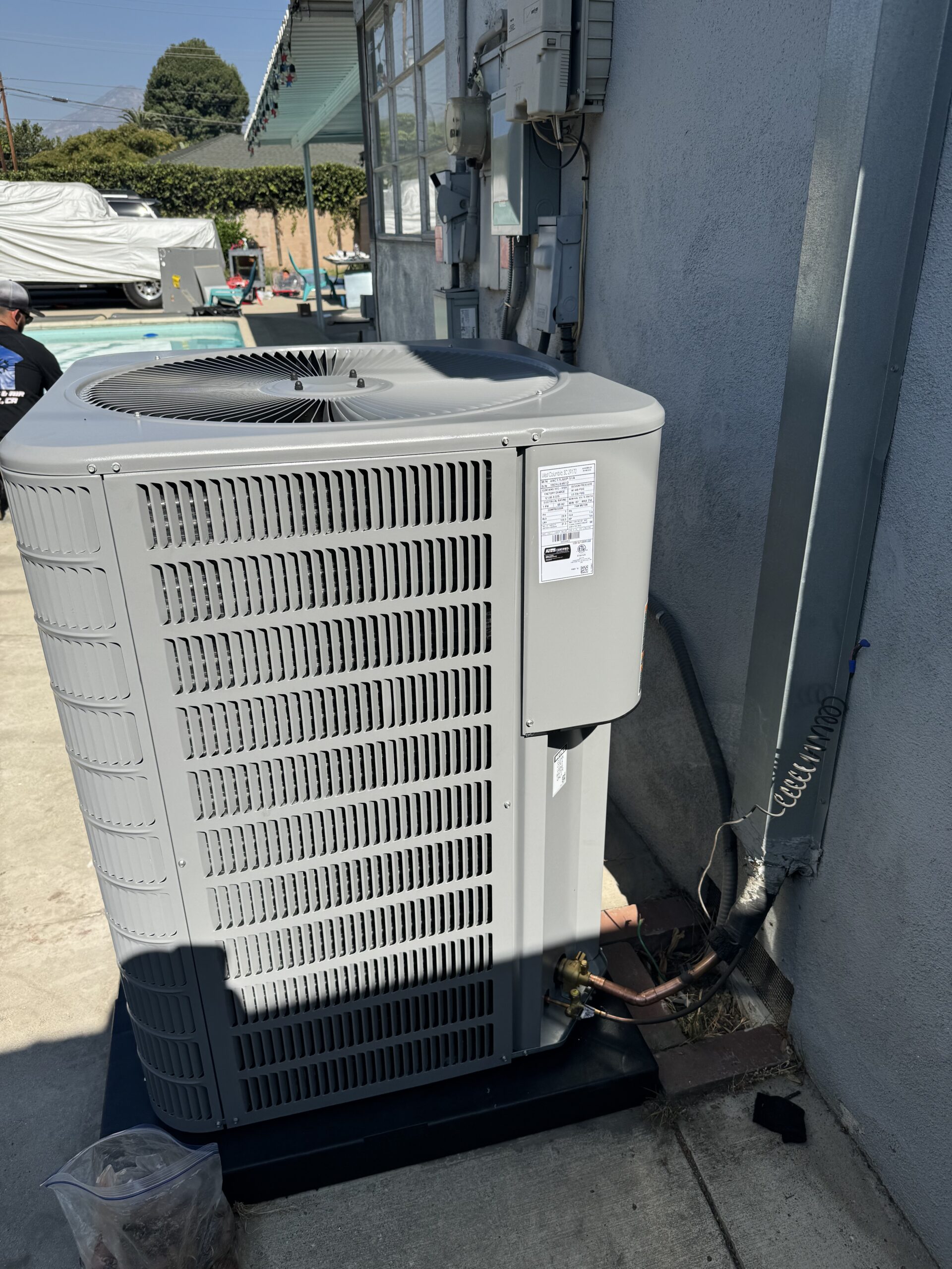 New AC unit