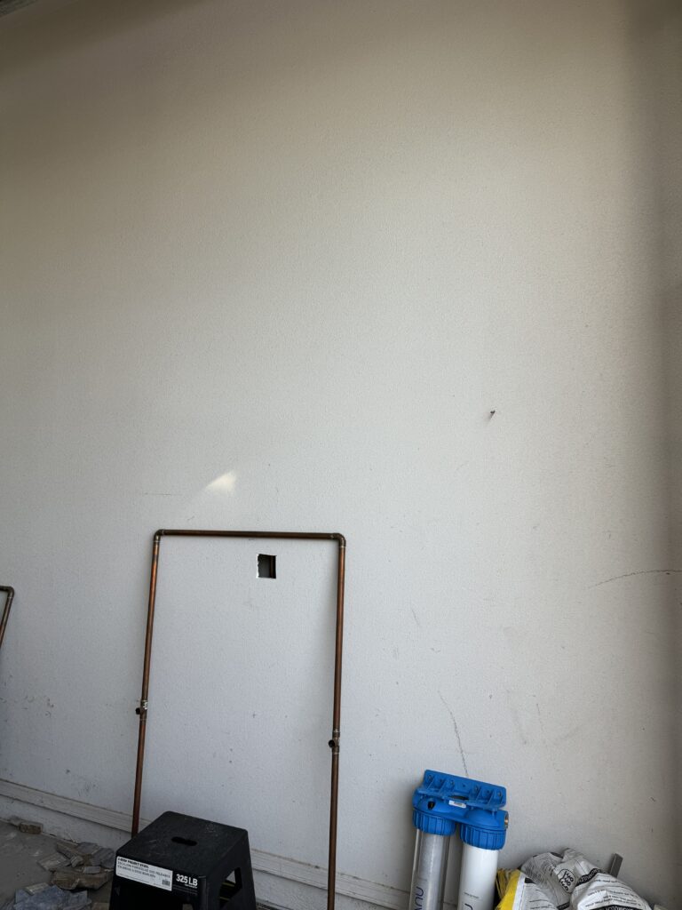 water softener installation in lake havasu: Before
